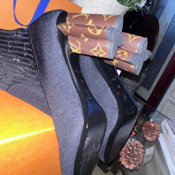Monogram Stretch Fabric Silhouette Ankle Size 41 - Picture 10 of 13